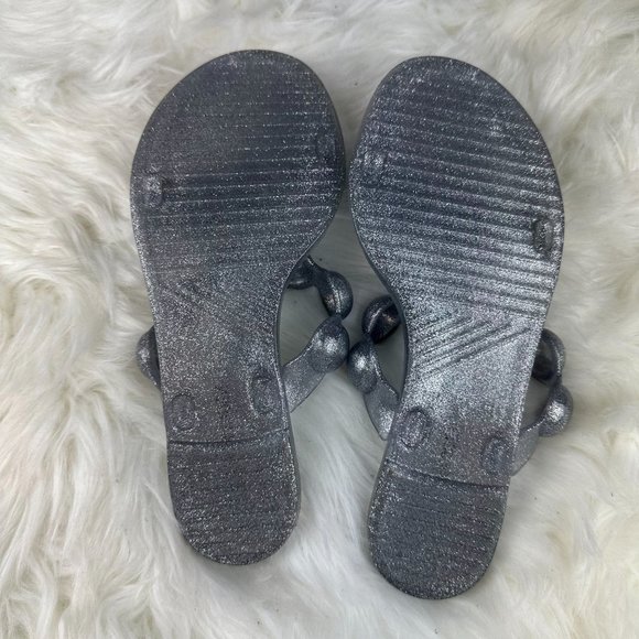 Steve Madden Zaza Bubble Strap Sandals in Silver - Picture 4 of 4